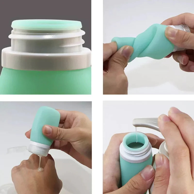 Multi-functional Travel Silicone Bottle