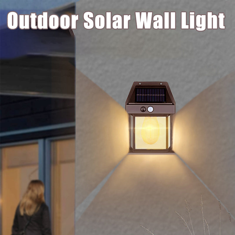 Solar Tungsten Wall Light