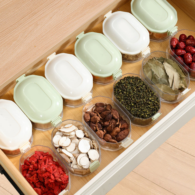 Multi-Layered Seasoning Storage Box