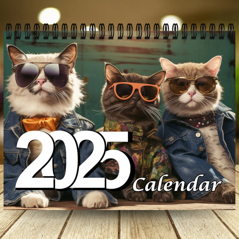 2025 Stylish Cats Calendar/Gift For Cat Lover