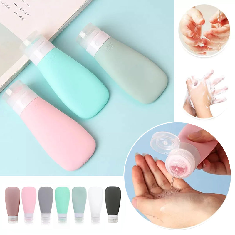 Multi-functional Travel Silicone Bottle