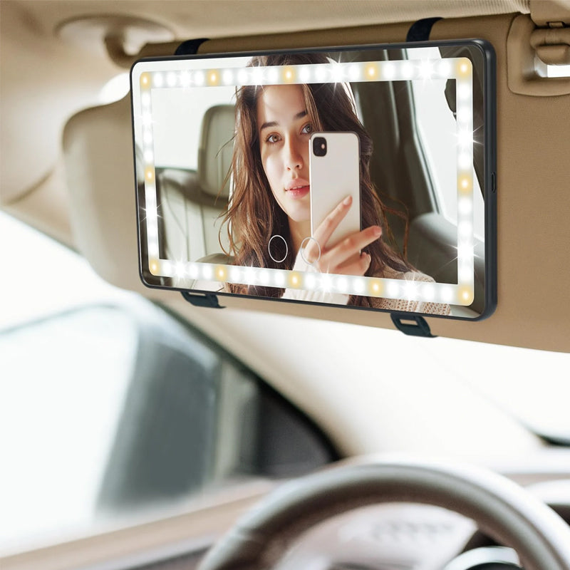 Sun Visor Makeup Mirror