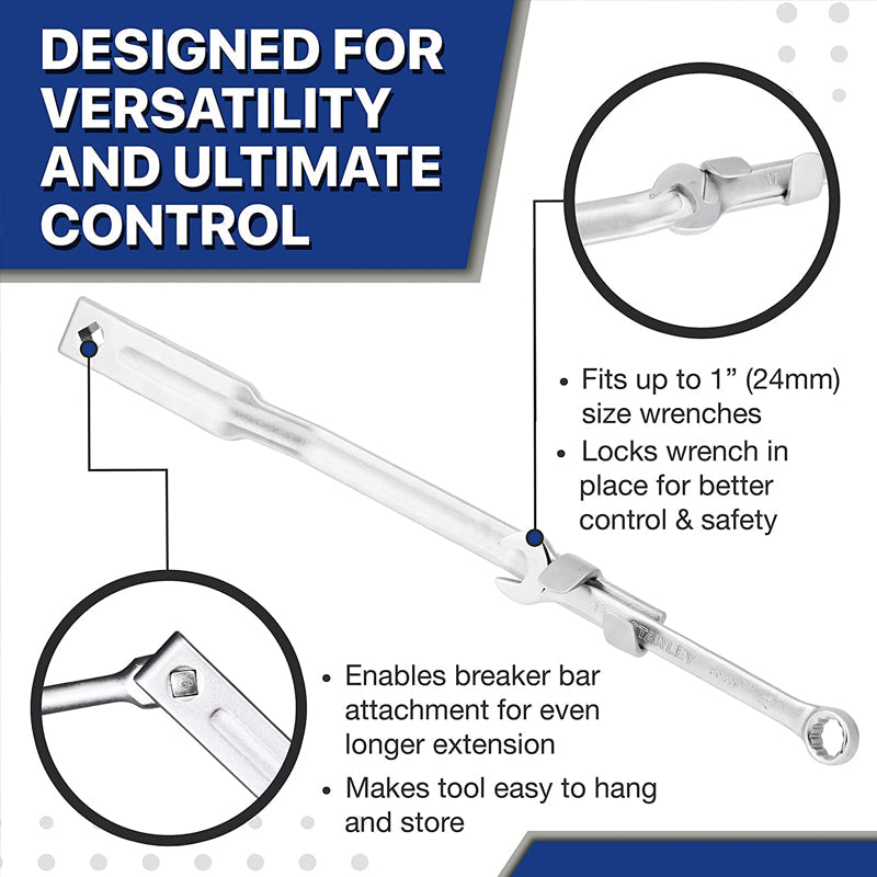 Universal Wrench Extender Tool Bar