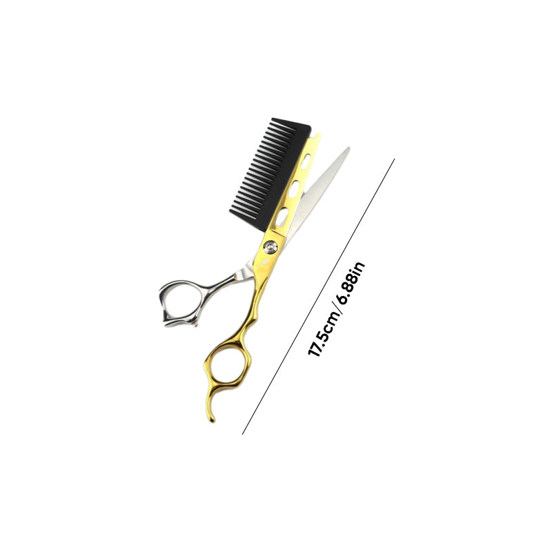 2 In 1 Hair Scissors With Comb