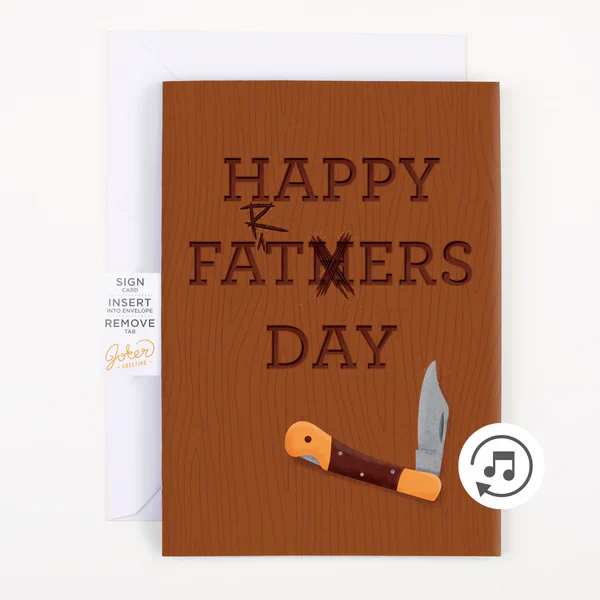 Endless Farting Father's Day Card