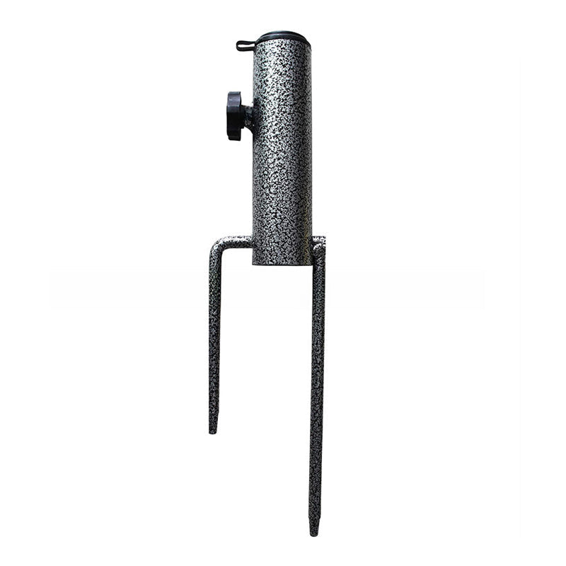 Heavy-Duty Adjustable Spiral Ground Anchor Umbrella Holder