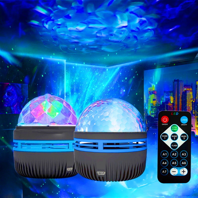 2 in 1 Northern Lights & Ocean Wave Projector