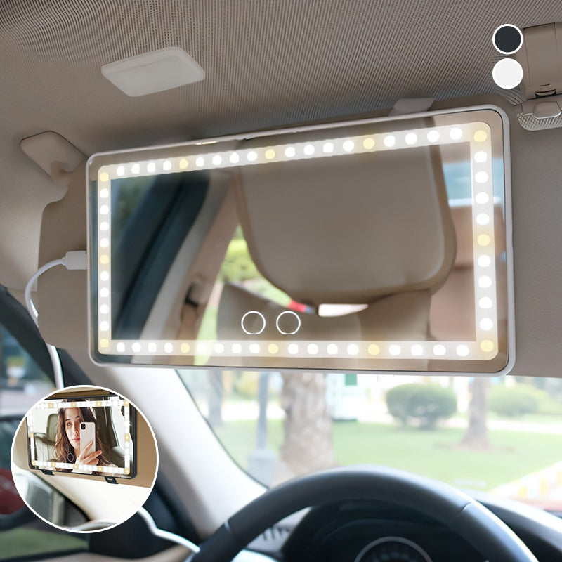 Sun Visor Makeup Mirror