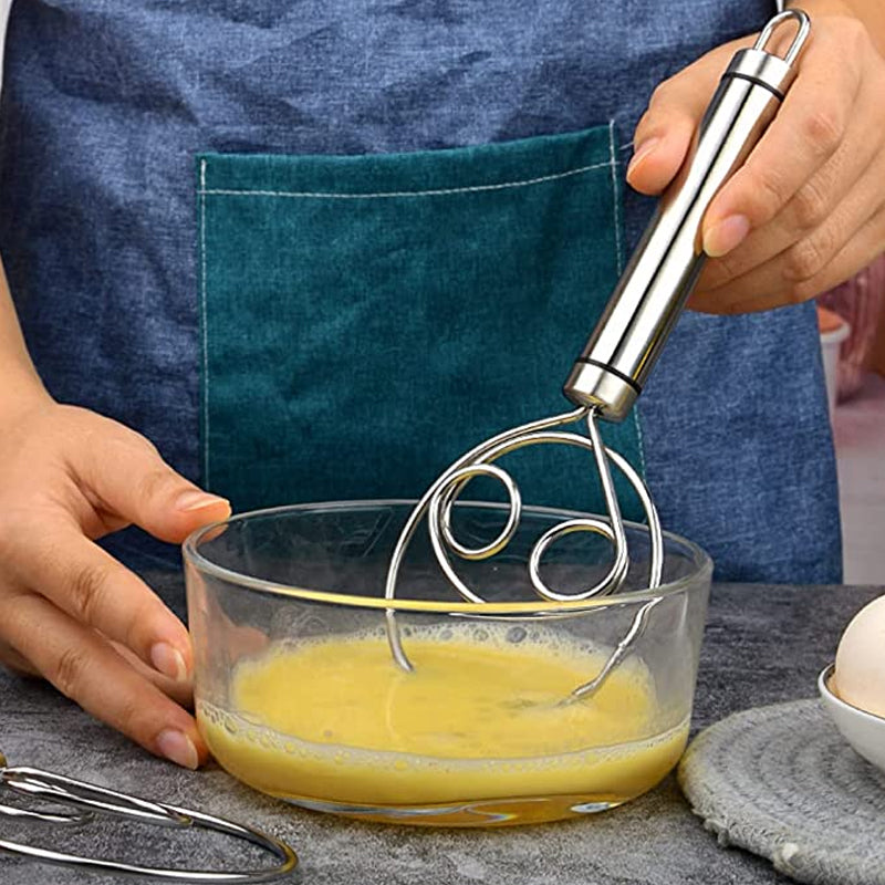 Stainless Steel Magic Dough Whisk