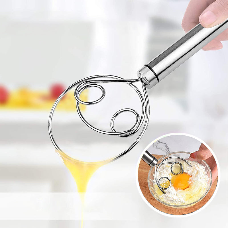 Stainless Steel Magic Dough Whisk